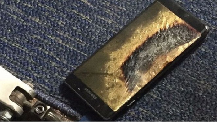 ‘Fixed Samsung Galaxy Note 7` catches fire on plane